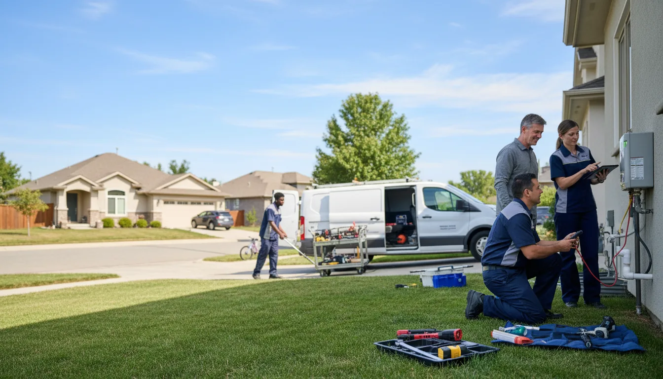 Tankless water heater service in Tracy, CA